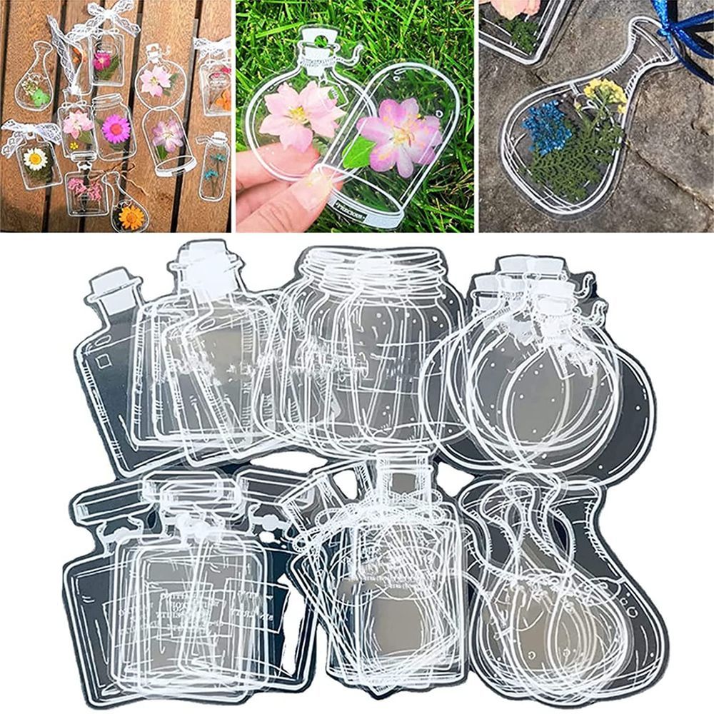 30Pcs DIY Transparent Dried Fl - Dried Flower Bookmark review and price
