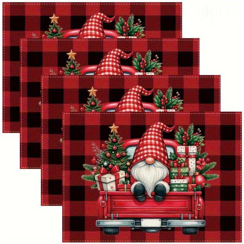 Red Christmas Tree Snowflake P - Family Tree Print review and price