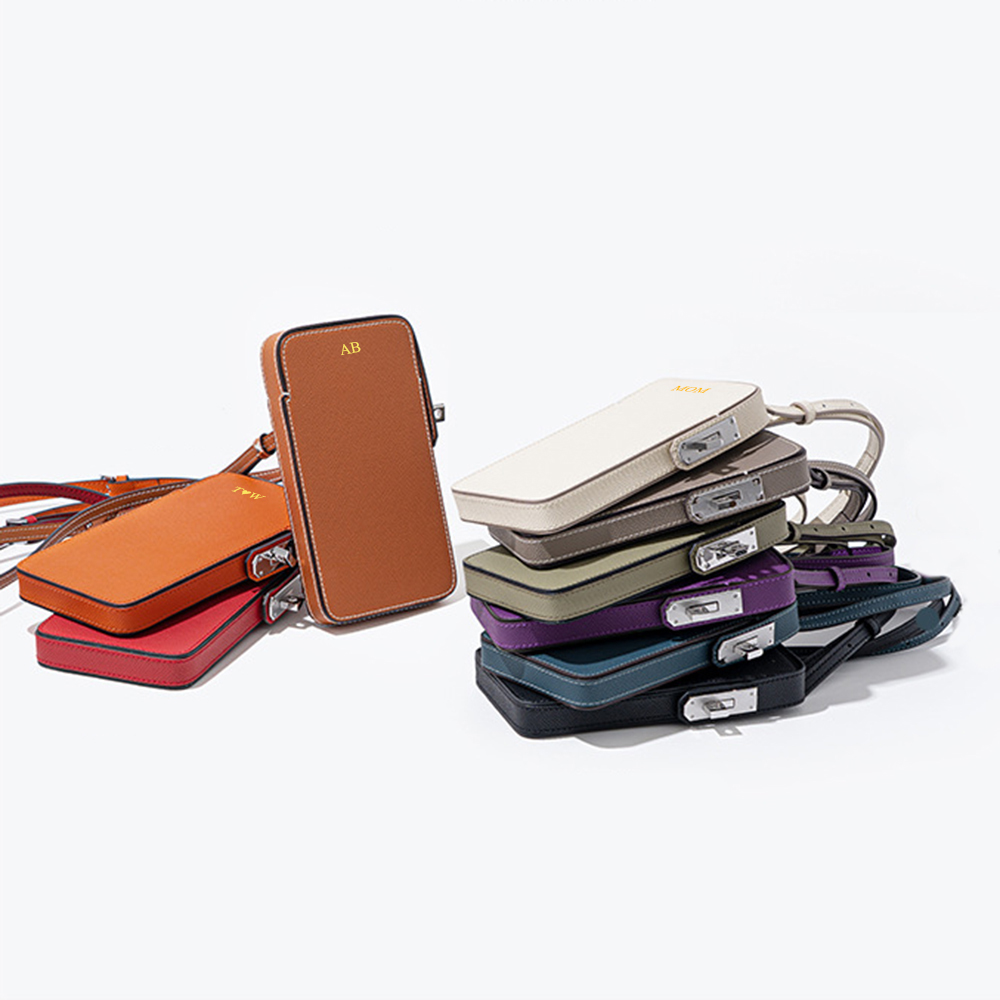 Luxury EP Leather Women Phone  - Personalized Name Box review and price