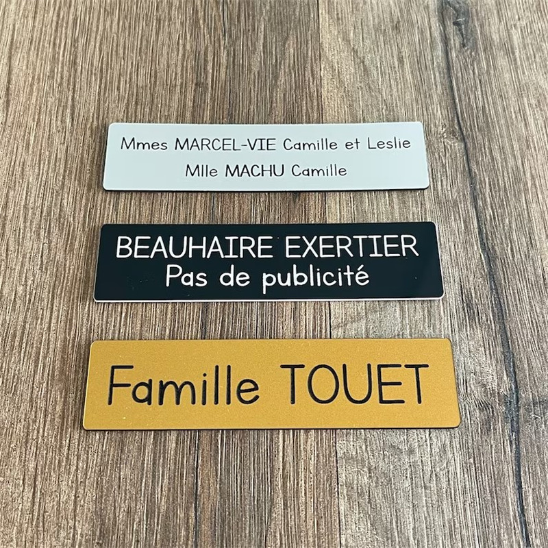 Size 7*2 cm Customize Logo Tex - Personalized Name Box review and price