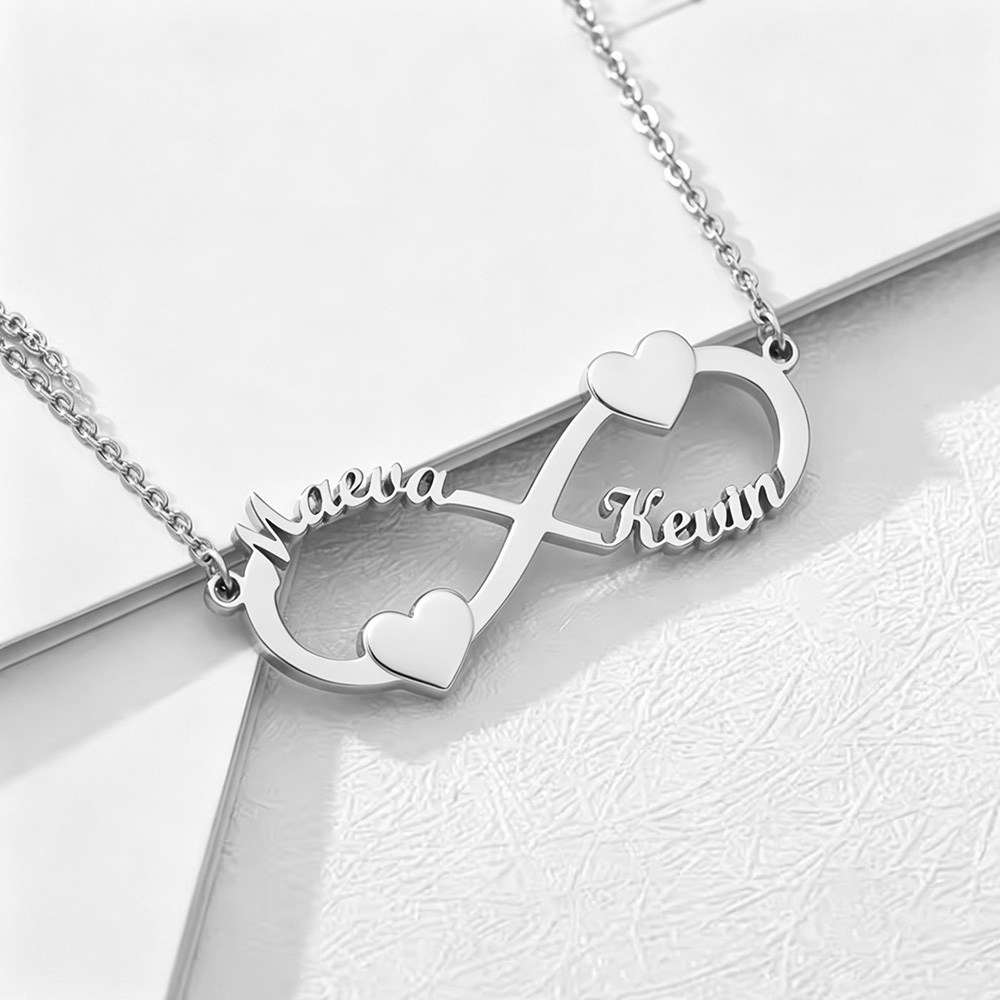 Custom Name Necklace Infinity  - Name Necklace Custom review and price
