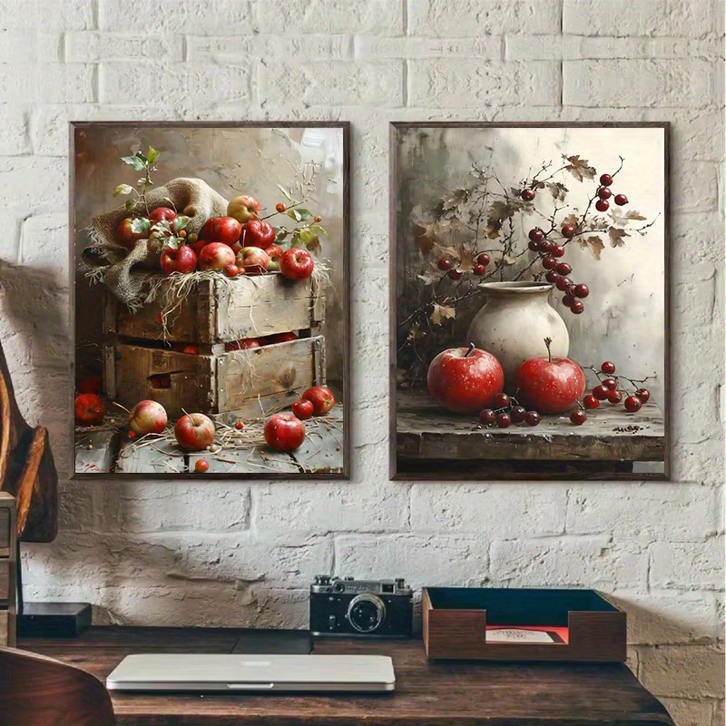 1pc Frameless  Retro Still Lif - Family Tree Print review and price