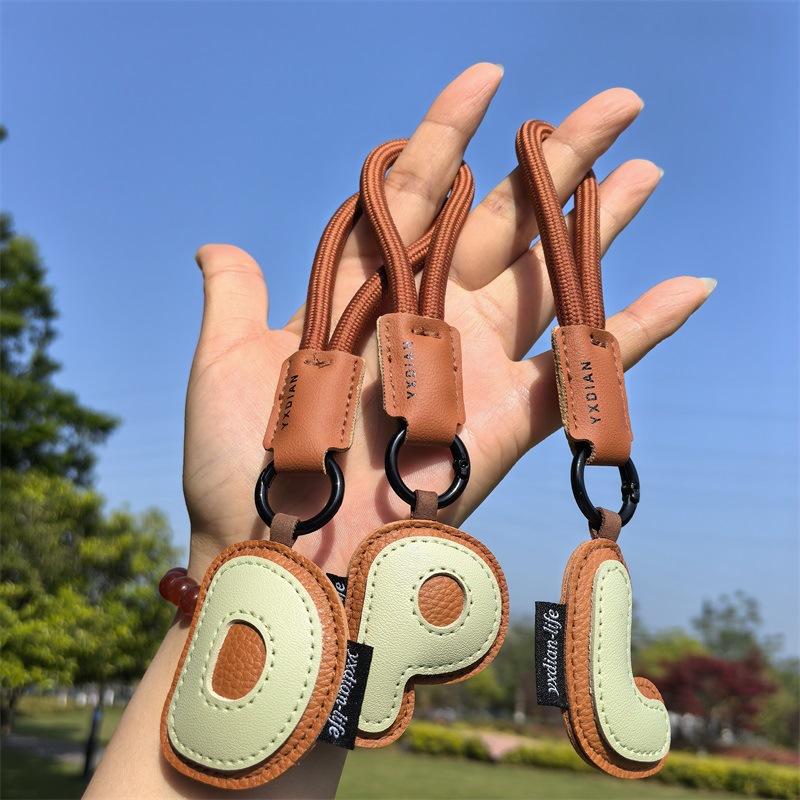 A To Z Leather Initials Keycha - Monogram Keychain Leather review and price
