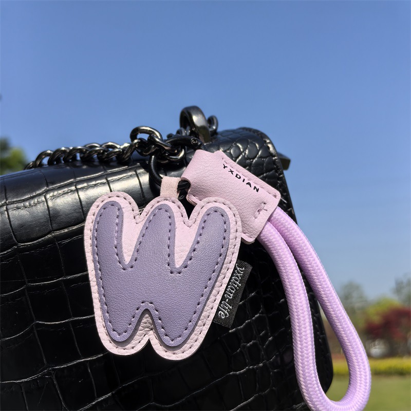A To Z Leather Initials Keycha - Monogram Keychain Leather review and price