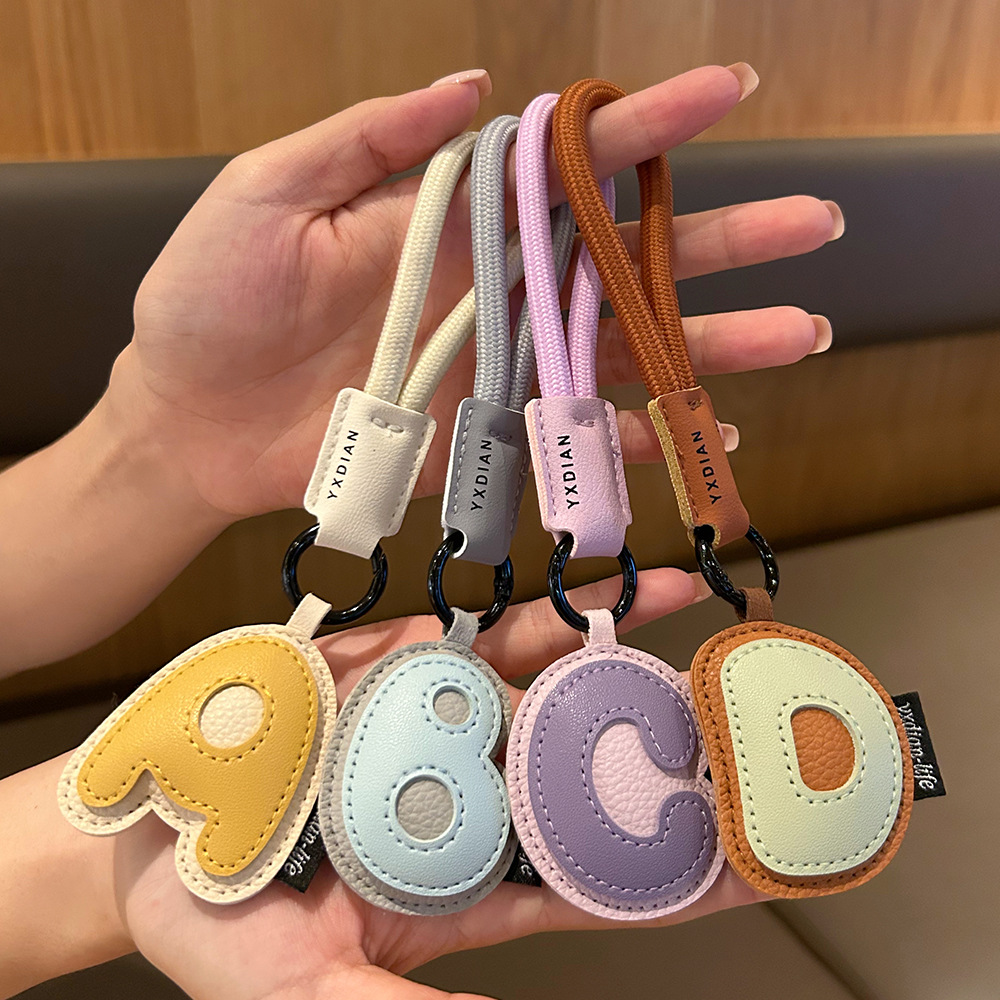 A To Z Leather Initials Keycha - Monogram Keychain Leather review and price