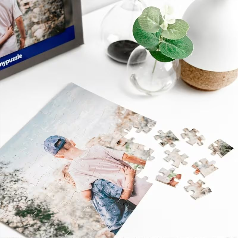 Custom Photo Puzzle Set Person - Pet Portrait Custom review and price