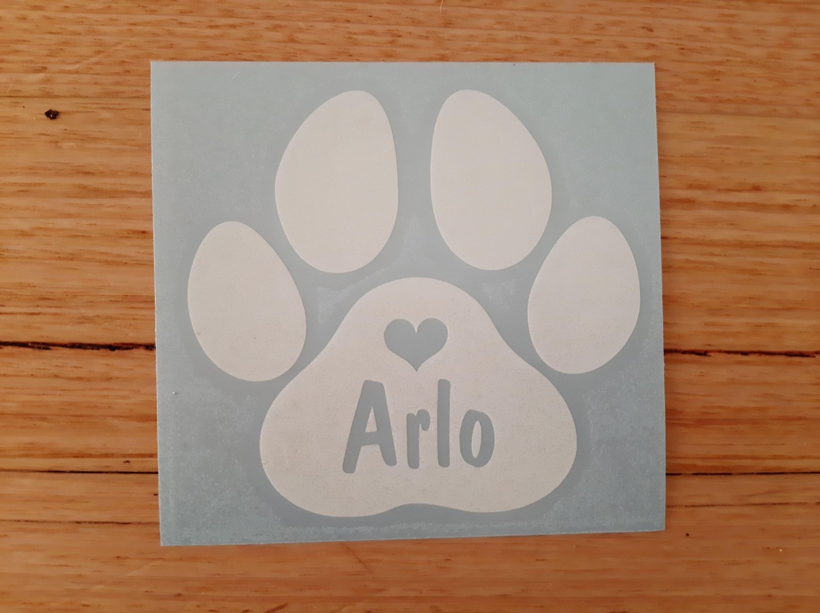 2pcs Personalised Paw Print wi - Pet Portrait Custom review and price
